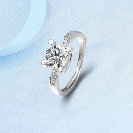Men's And Women's Tail Rings Heart-shaped Couple Rings